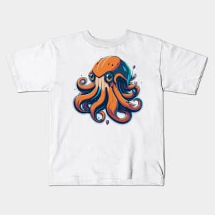 Cute Squid Kids T-Shirt